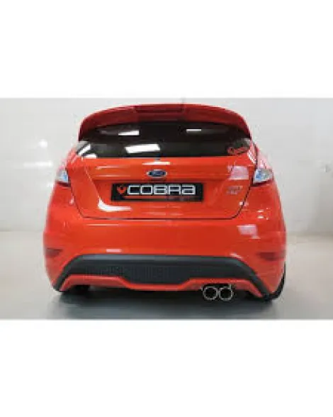 Ford Fiesta Mk7 ST180 & ST200 13+ Cobra Exhaust Turbo Back System with Sports Catalyst (Resonated) Ford Fiesta Mk7 ST180 & ST200 13+ Cobra Exhaust Turbo Back System with Sports Catalyst (Resonated)