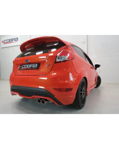 Ford Fiesta Mk7 ST180 & ST200 13+ Cobra Exhaust Turbo Back System with Sports Catalyst (Resonated) Ford Fiesta Mk7 ST180 & ST200 13+ Cobra Exhaust Turbo Back System with Sports Catalyst (Resonated)