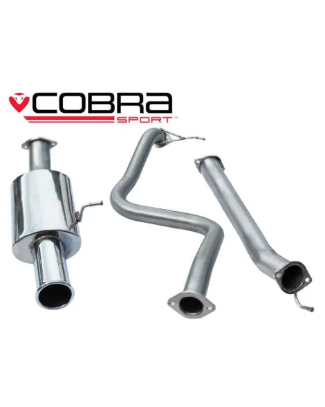 Ford Fiesta Mk7 ST180 & ST200 13+ Cobra Exhaust Cat Back System (Non Resonated) Ford Fiesta Mk7 ST180 & ST200 13+ Cobra Exhaust Cat Back System (Non Resonated)