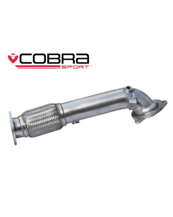 Ford Fiesta Mk7 ST180 & ST200 13+ Cobra De-Cat Front Pipe
