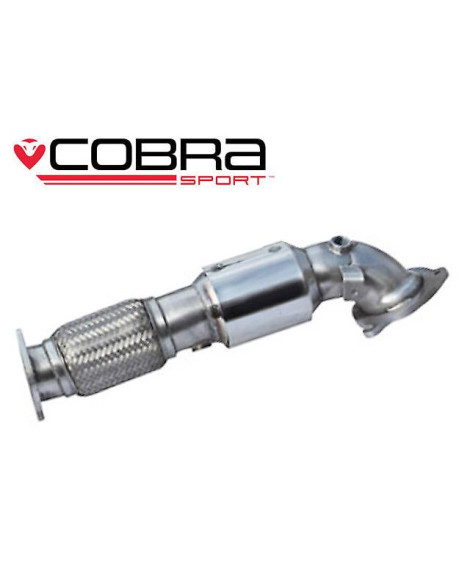 Ford Fiesta Mk7 ST180 & ST200 13+ Cobra Sports Catalyst / Front Pipe (200 Cell) Ford Fiesta Mk7 ST180 & ST200 13+ Cobra Sports Catalyst / Front Pipe (200 Cell)