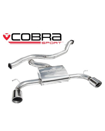 Ford Focus ST 225 (Mk2) 05-10 Cobra Cat Back Exhaust System (Non-Resonated) Ford Focus ST 225 (Mk2) 05-10 Cobra Cat Back Exhaust System (Non-Resonated)