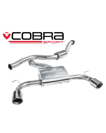 Ford Focus ST 225 (Mk2) 05-10 Cobra Cat Back Exhaust System (Resonated) Ford Focus ST 225 (Mk2) 05-10 Cobra Cat Back Exhaust System (Resonated)
