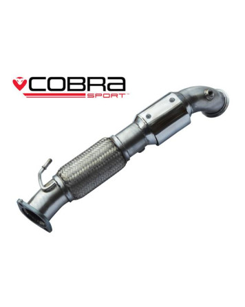 Ford Focus ST 250 (Mk3) 12+ Cobra Front Pipe / Sports Cat  (200 Cell)