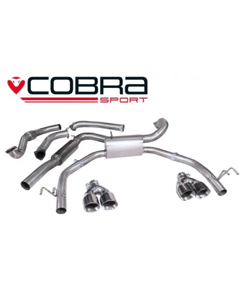 Honda Civic Type R FK2 (RHD Models Only) 15+ Cobra Cat Back System (Resonated) Honda Civic Type R FK2 (RHD Models Only) 15+ Cobra Cat Back System (Resonated)