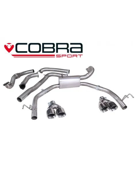 Honda Civic Type R FK2 (RHD Models Only) 15+ Cobra Cat Back System (Non-Resonated) Honda Civic Type R FK2 (RHD Models Only) 15+ Cobra Cat Back System (Non-Resonated)