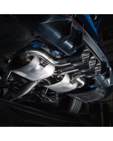Honda Civic Type R FK8 17-22 RHD Pre-GPF Cobra Turbo Back Performance Exhaust Honda Civic Type R FK8 17-22 RHD Pre-GPF Cobra Turbo Back Performance Exhaust