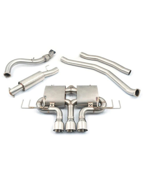 Honda Civic Type R FK8 17-22 RHD Pre-GPF Cobra Cat Back Performance Exhaust Honda Civic Type R FK8 17-22 RHD Pre-GPF Cobra Cat Back Performance Exhaust