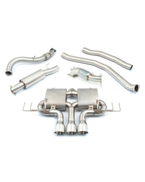 Honda Civic Type R FK8 17-22 RHD Pre-GPF Cobra Turbo Back Performance Exhaust Honda Civic Type R FK8 17-22 RHD Pre-GPF Cobra Turbo Back Performance Exhaust