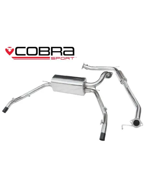Honda Civic Type R (FN2) 07-10 Cobra Exhaust Cat Back System Honda Civic Type R (FN2) 07-10 Cobra Exhaust Cat Back System