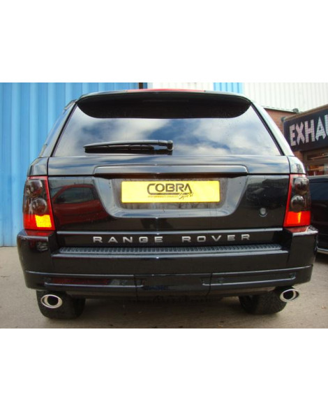 Land Rover Range Rover Sport 05-09 Cobra Sport Exhaust Oval Tailpipes Land Rover Range Rover Sport 05-09 Cobra Sport Exhaust Oval Tailpipes