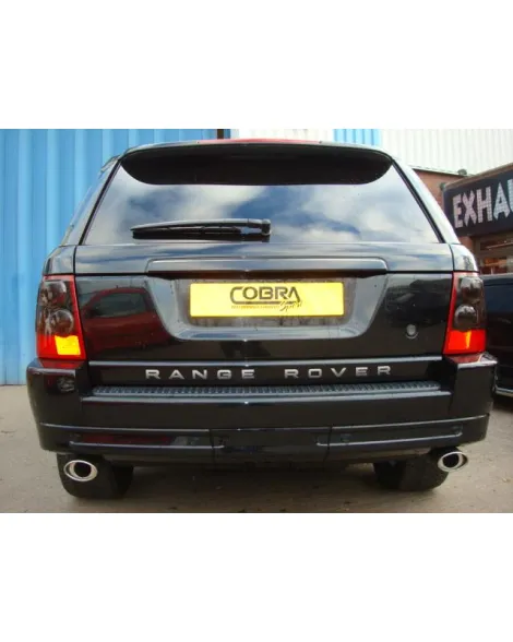 Land Rover Range Rover Sport 05-09 Cobra Sport Exhaust Oval Tailpipes Land Rover Range Rover Sport 05-09 Cobra Sport Exhaust Oval Tailpipes