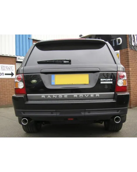 Land Rover Range Rover Sport 05-09 Cobra Sport Exhaust Oval Tailpipes Land Rover Range Rover Sport 05-09 Cobra Sport Exhaust Oval Tailpipes
