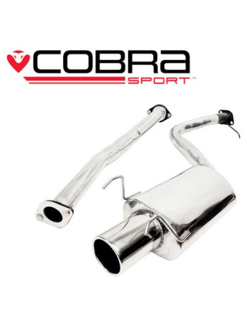 Lexus IS200 98-05 Cobra Sport Cat Back Exhaust System (Non-Resonated)