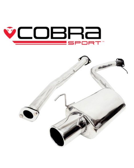 Lexus IS200 98-05 Cobra Sport Cat Back Exhaust System (Non-Resonated) Lexus IS200 98-05 Cobra Sport Cat Back Exhaust System (Non-Resonated)