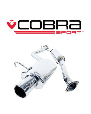 Lexus IS200 98-05 Cobra Sport Cat Back Exhaust System (Resonated)