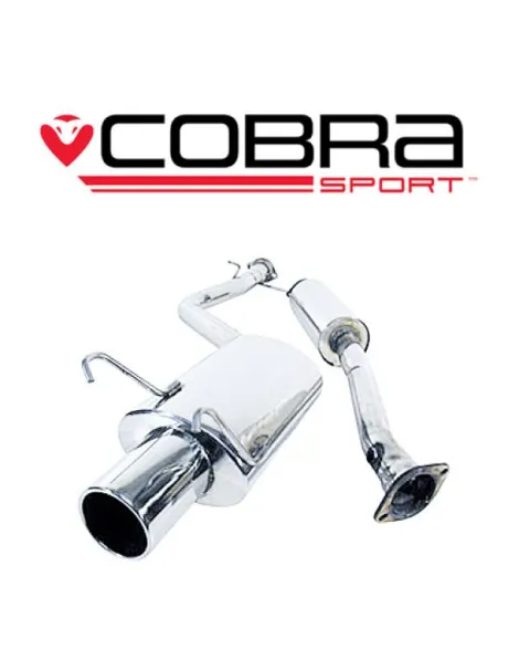 Lexus IS200 98-05 Cobra Sport Cat Back Exhaust System (Resonated) Lexus IS200 98-05 Cobra Sport Cat Back Exhaust System (Resonated)