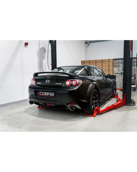 Mazda RX-8 R3 (S2) 08-12 Facelift Cobra Sport Exhaust Cat Back System Mazda RX-8 R3 (S2) 08-12 Facelift Cobra Sport Exhaust Cat Back System