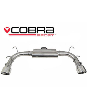 Mazda MX-5 (NC) 05-14 Cobra Sport Exhaust Rear Section (Race Type)