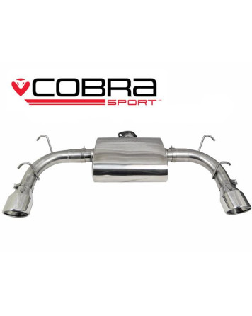 Mazda MX-5 (NC) 05-14 Cobra Sport Exhaust Rear Section (Road Type)