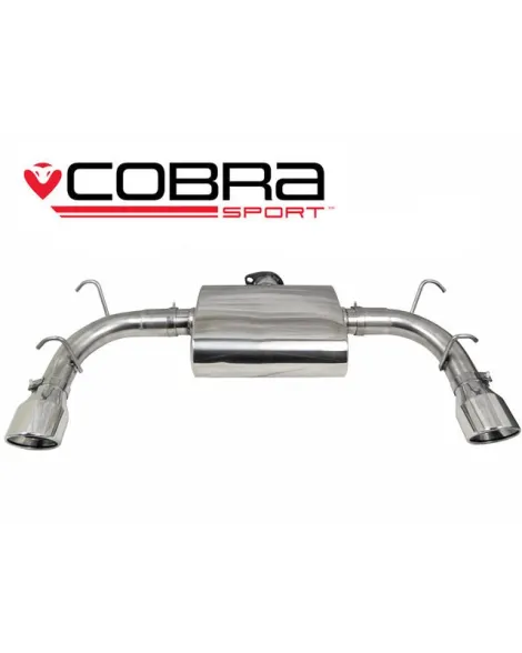 Mazda MX-5 (NC) 05-14 Cobra Sport Exhaust Rear Section (Road Type) Mazda MX-5 (NC) 05-14 Cobra Sport Exhaust Rear Section (Road Type)