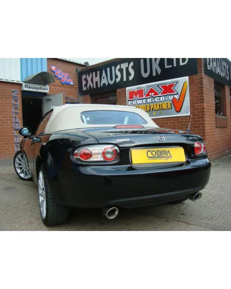 Mazda MX-5 (NC) 05-14 Cobra Sport Exhaust Rear Section (Road Type) Mazda MX-5 (NC) 05-14 Cobra Sport Exhaust Rear Section (Road Type)