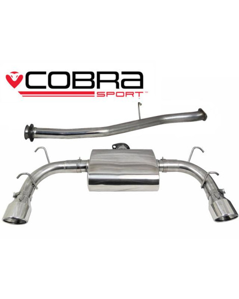 Mazda RX-8 (S1) 03-08 Pre-Facelift Cobra Sport Exhaust Cat Back System Mazda RX-8 (S1) 03-08 Pre-Facelift Cobra Sport Exhaust Cat Back System