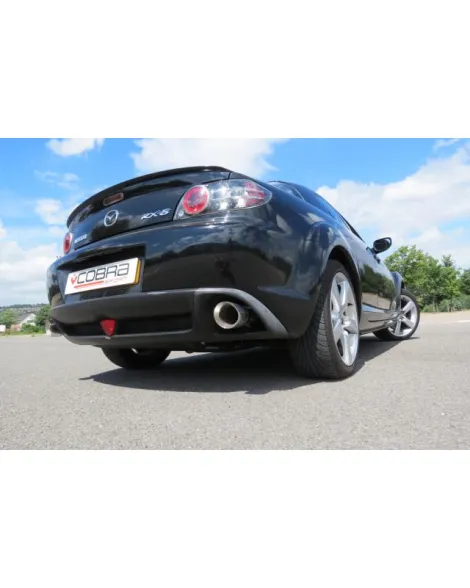 Mazda RX-8 (S1) 03-08 Pre-Facelift Cobra Sport Exhaust Cat Back System Mazda RX-8 (S1) 03-08 Pre-Facelift Cobra Sport Exhaust Cat Back System