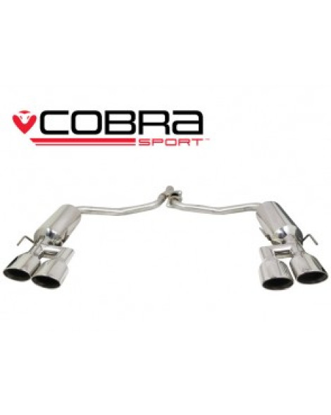 Mercedes Benz C Class (W204) C200 C220 C250 Diesel 07-13 Cobra Sport AMG Quad Exhaust Rear Section Mercedes Benz C Class (W204) C200 C220 C250 Diesel 07-13 Cobra Sport AMG Quad Exhaust Rear Section