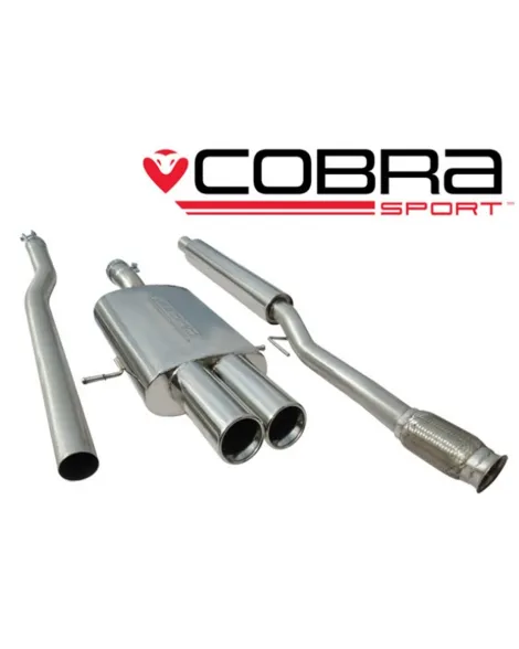 Mini Cooper S (R56/57) Mk2 06-13 Cobra Cat Back System (Resonated) Mini Cooper S (R56/57) Mk2 06-13 Cobra Cat Back System (Resonated)
