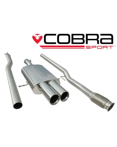 Mini Cooper S (R56/57) Mk2 06-13 Cobra Cat Back System (Non-Resonated) Mini Cooper S (R56/57) Mk2 06-13 Cobra Cat Back System (Non-Resonated)