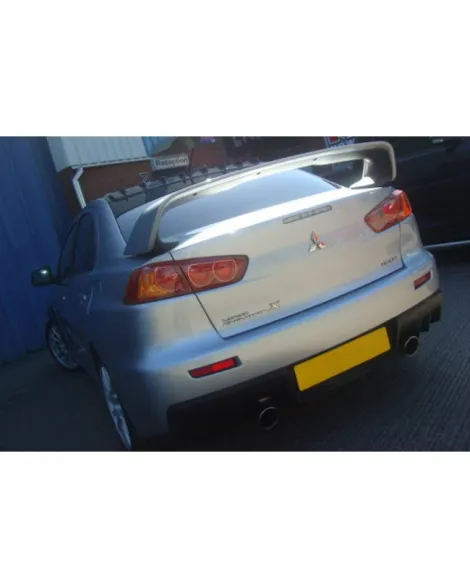 Mitsubishi Evolution 10 08-13 Cobra Sport Cat Back Exhaust System (Resonated) Mitsubishi Evolution 10 08-13 Cobra Sport Cat Back Exhaust System (Resonated)