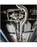 Mitsubishi Evolution 10 08-13 Cobra Sport Cat Back Exhaust System (Non-Resonated) Mitsubishi Evolution 10 08-13 Cobra Sport Cat Back Exhaust System (Non-Resonated)