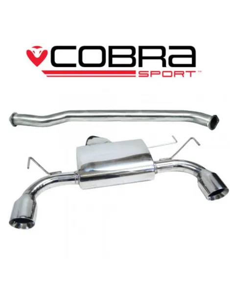 Nissan 350Z 03-09 Cobra Sport Centre & Rear Exhaust Section (Non-Resonated) Nissan 350Z 03-09 Cobra Sport Centre & Rear Exhaust Section (Non-Resonated)