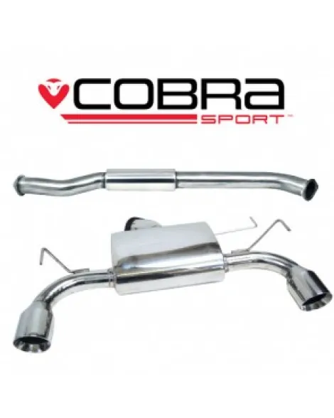 Nissan 350Z 03-09 Cobra Sport Centre & Rear Exhaust Section (Resonated)