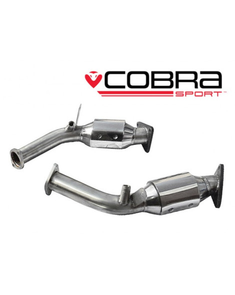Nissan 350Z 07+ (HR Engine) Cobra Sport High Flow Sports Cat Exhaust Pipes Nissan 350Z 07+ (HR Engine) Cobra Sport High Flow Sports Cat Exhaust Pipes