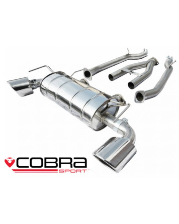 Nissan 370Z 09+ Cobra Sport Exhaust Centre & Rear Section