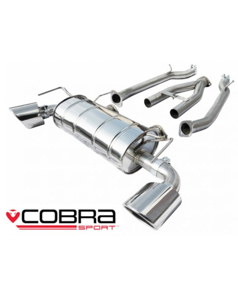 Nissan 370Z 09+ Cobra Sport Exhaust Centre & Rear Section Nissan 370Z 09+ Cobra Sport Exhaust Centre & Rear Section