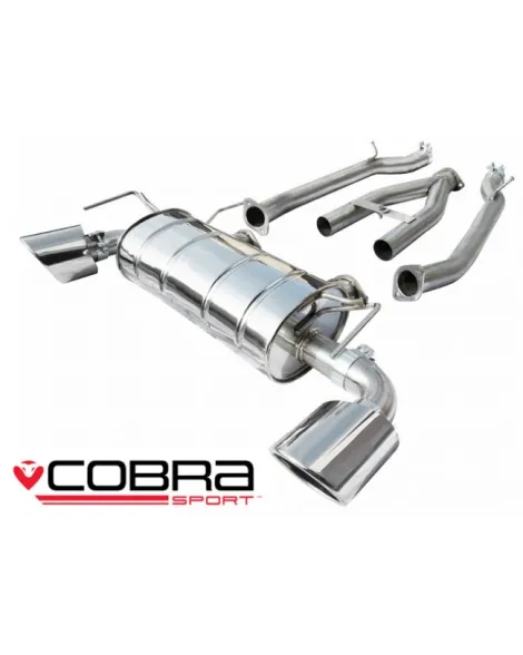 Nissan 370Z 09+ Cobra Sport Exhaust Centre & Rear Section Nissan 370Z 09+ Cobra Sport Exhaust Centre & Rear Section