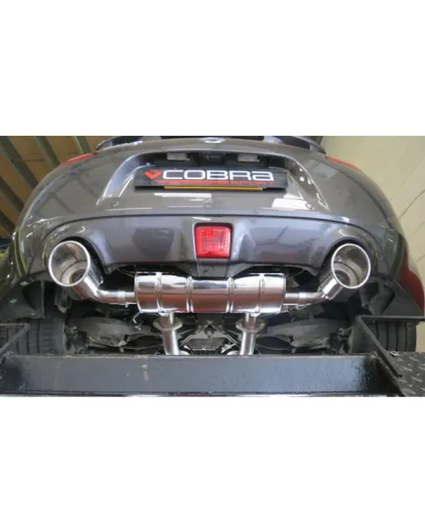 Nissan 370Z 09+ Cobra Sport Exhaust Centre & Rear Section Nissan 370Z 09+ Cobra Sport Exhaust Centre & Rear Section