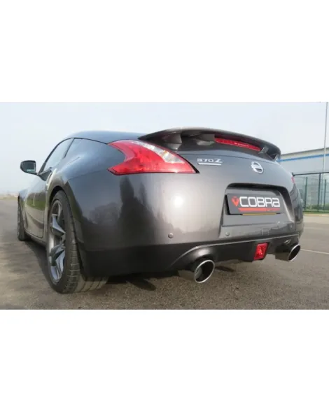 Nissan 370Z 09+ Cobra Sport Exhaust Centre & Rear Section Nissan 370Z 09+ Cobra Sport Exhaust Centre & Rear Section