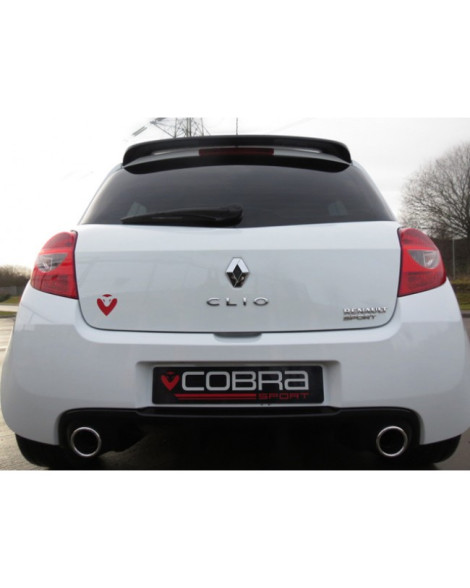 Renault Clio 200 Mk3 2.0 16V 09-12 Cobra Cat Back System (Resonated) Renault Clio 200 Mk3 2.0 16V 09-12 Cobra Cat Back System (Resonated)