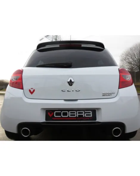 Renault Clio 200 Mk3 2.0 16V 09-12 Cobra Cat Back System (Resonated) Renault Clio 200 Mk3 2.0 16V 09-12 Cobra Cat Back System (Resonated)