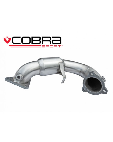 Renault Megane RS250 & 265 Cup 09+ Cobra Sports Cat Pipe Renault Megane RS250 & 265 Cup 09+ Cobra Sports Cat Pipe