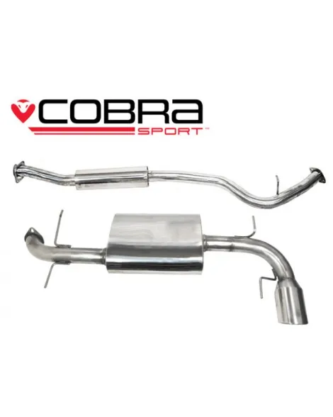 Subaru Impreza WRX Turbo (Hatchback) 08-11 Cobra Sport Cat Back System (Resonated) Subaru Impreza WRX Turbo (Hatchback) 08-11 Cobra Sport Cat Back System (Resonated)