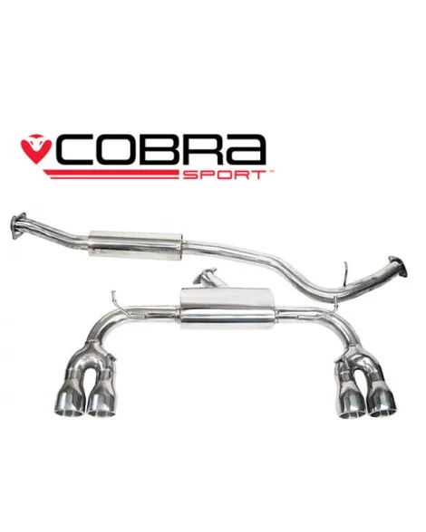 Subaru WRX/STI Hatchback 08-14 Cobra Sport Cat Back System (Resonated) Subaru WRX/STI Hatchback 08-14 Cobra Sport Cat Back System (Resonated)