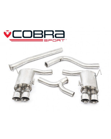 Subaru WRX/STI 14-21 Cobra Sport Cat Back System (Non-Resonated)