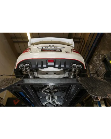 Subaru WRX/STI 14-21 Cobra Sport Turbo Back Exhaust with De-Cat / Non-Resonated Subaru WRX/STI 14-21 Cobra Sport Turbo Back Exhaust with De-Cat / Non-Resonated