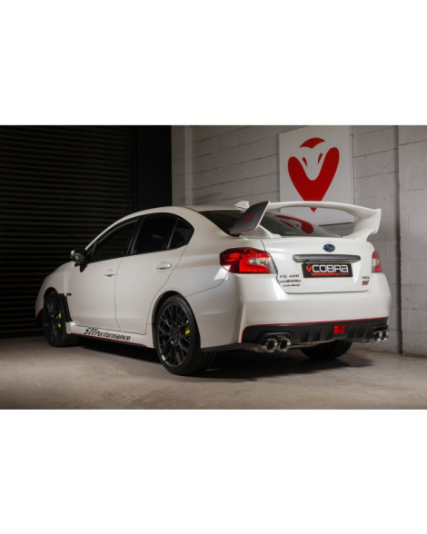 Subaru WRX/STI 14-21 Cobra Sport Turbo Back Exhaust with Sports Catalyst & Resonator Subaru WRX/STI 14-21 Cobra Sport Turbo Back Exhaust with Sports Catalyst & Resonator
