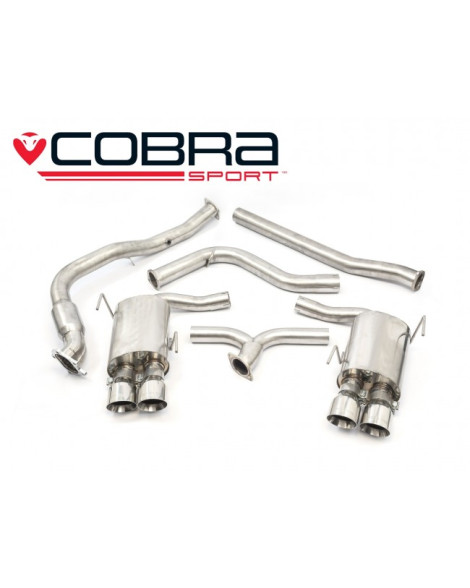 Subaru WRX/STI 14-21 Cobra Sport Turbo Back Exhaust with Sports Catalyst / Non-Resonated Subaru WRX/STI 14-21 Cobra Sport Turbo Back Exhaust with Sports Catalyst / Non-Resonated
